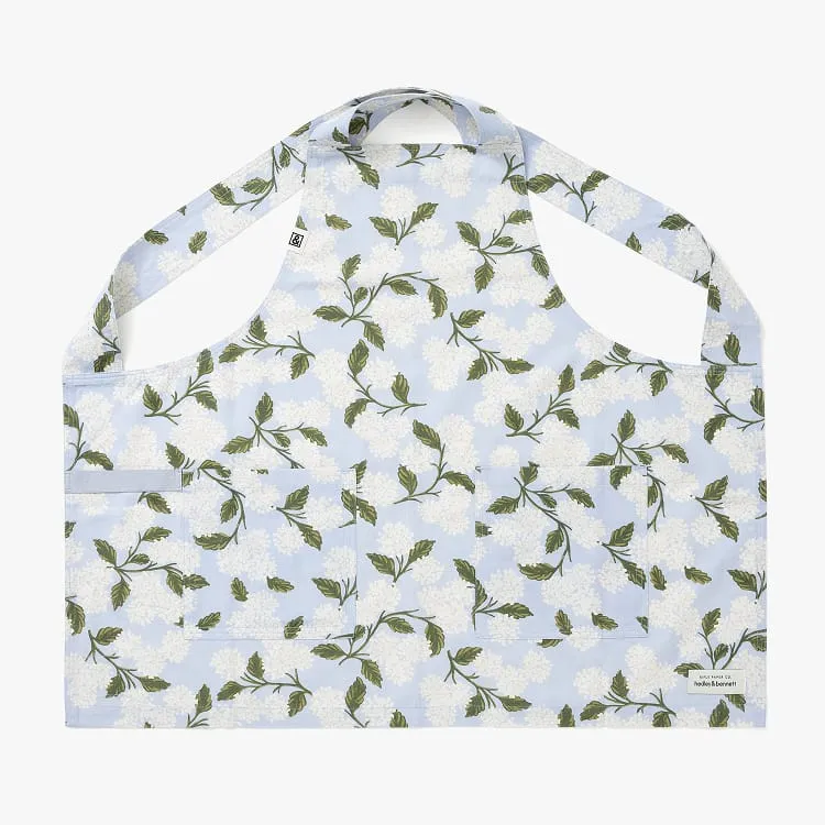 Rifle Paper Co. Blue Hydrangea Smock