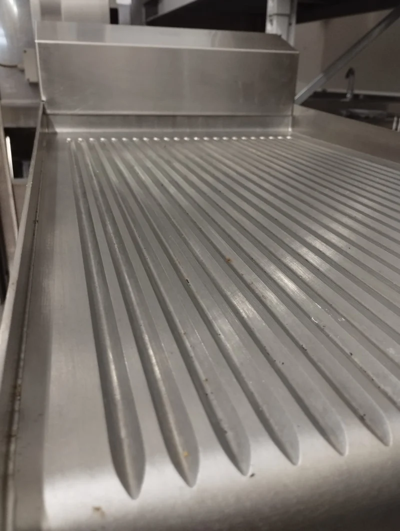 Fry Top Zernike Flash Grill rigata - USATA SALA DEMO