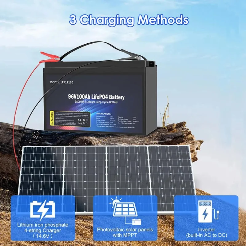Batteria di riserva SS-96V100AH ​​9600 Wh