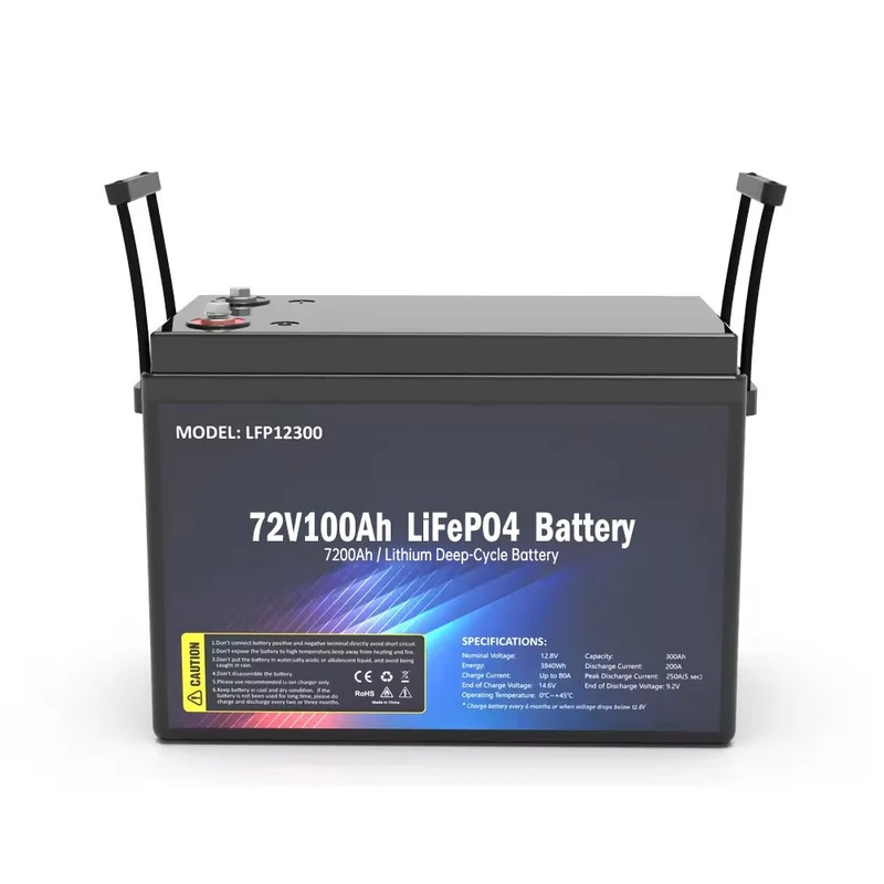 Batteria solare LiFePO72 SS-100V4AH ​​7200wh