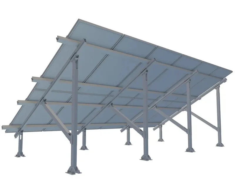 Montaggio a terra con staffa per sistema solare personalizzato (prodotti personalizzati, contattaci per prezzi specifici)