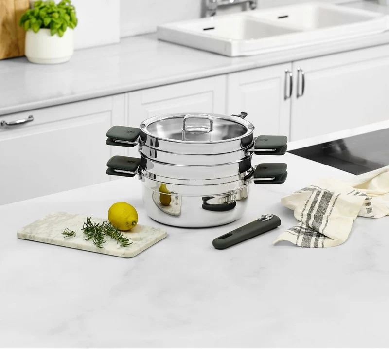 Set de cocina 5 piezas Compac Inox