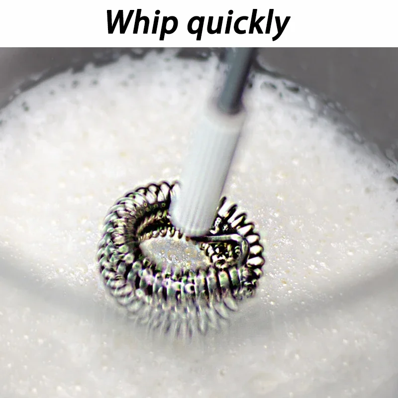 Coffee Milk Frother Portable Electric Milk Frothers Kitchen Miniature Milks Foam Machine Decoration Mixer Blender Coffeeware