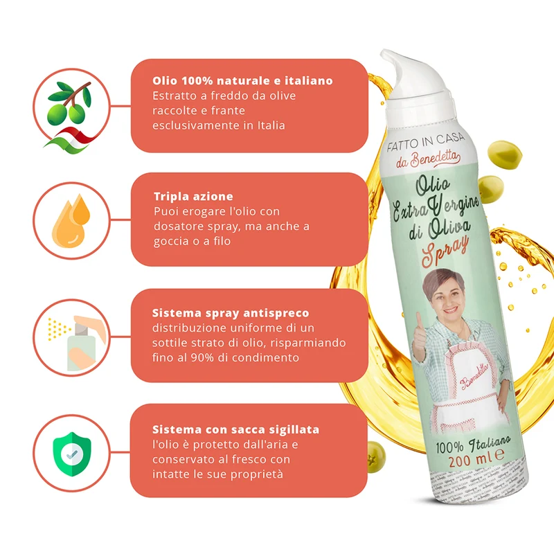 Olio Extra Vergine Spray ML 200