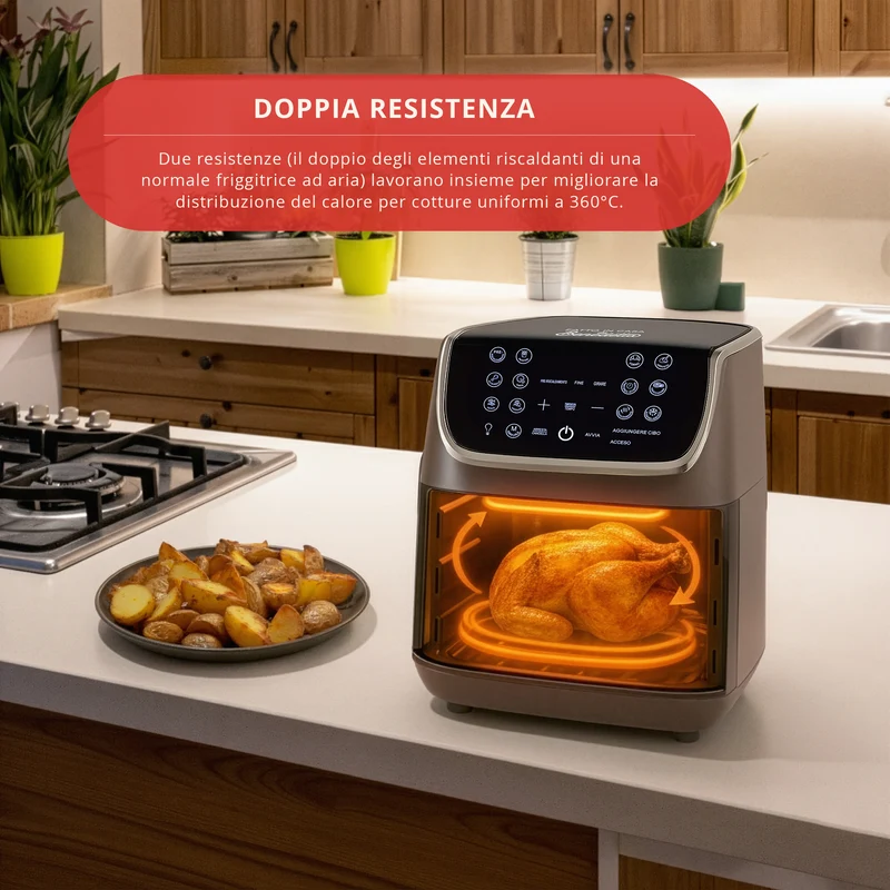 Friggitrice ad Aria Doppia Resistenza