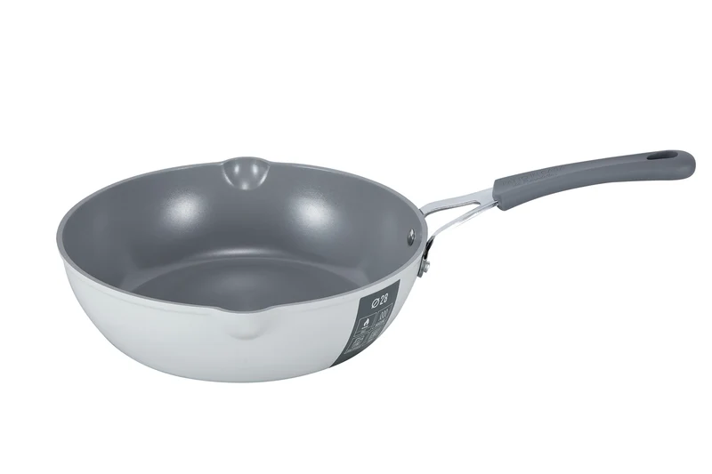 Padella alta 28 cm con coperchio