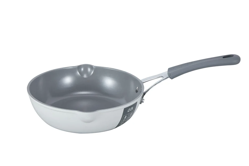 Padella alta 24 cm con coperchio