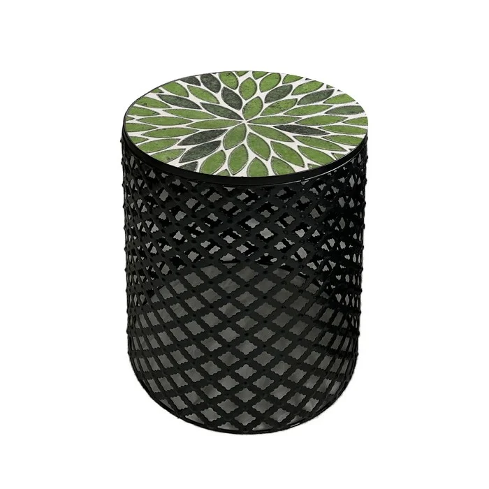 Supporto cilindrico per piante con mosaico - Folia