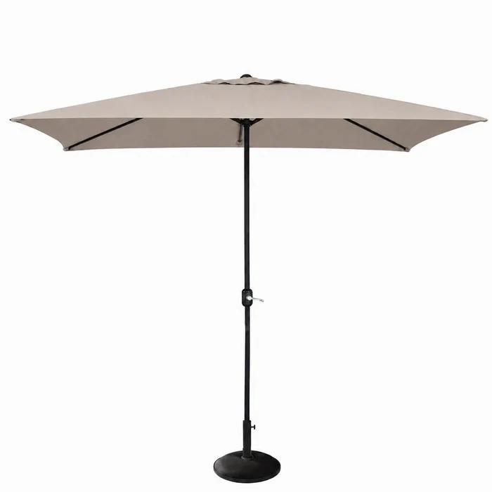 Ombrellone rettangolare da giardino a palo centrale 200x300 cm - Square