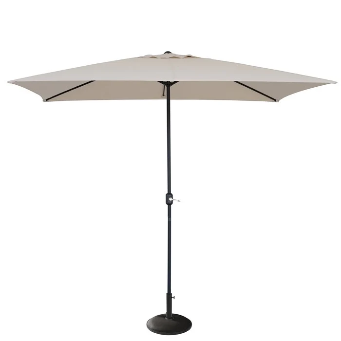 Ombrellone rettangolare da giardino a palo centrale 200x300 cm - Square