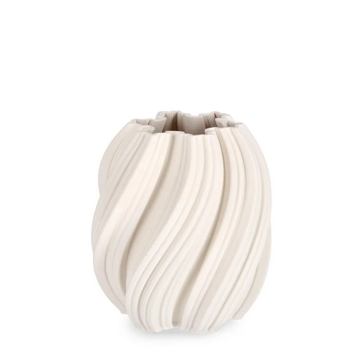 Vaso in ceramica stampata 21 cm - Joleen