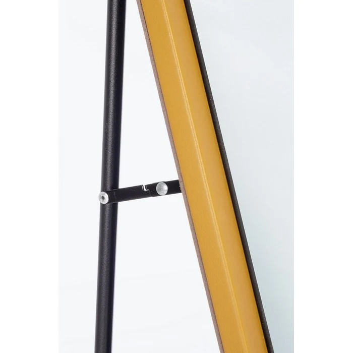 Specchio da pavimento con supporto e cornice ovale 60x160 cm - Thalen