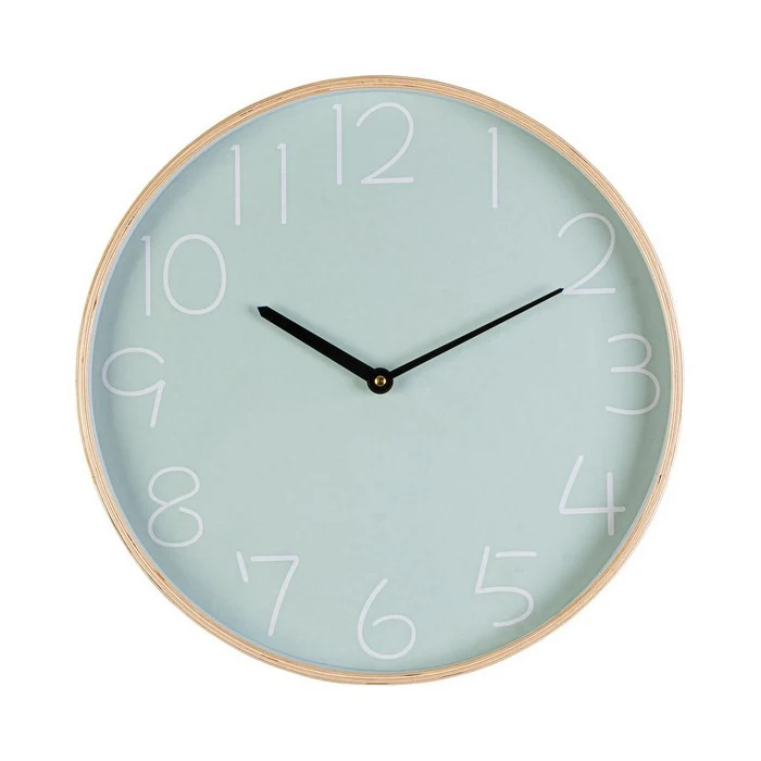 Orologio da parete moderno con bordo in legno 41 cm - Lorens