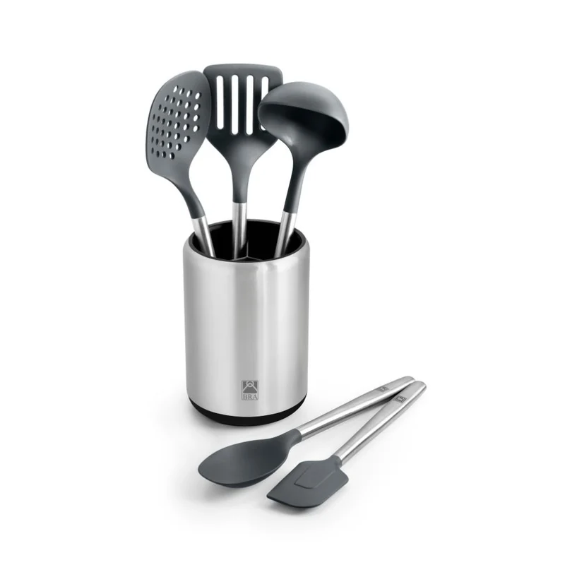 Set de utensilios con bote Signature