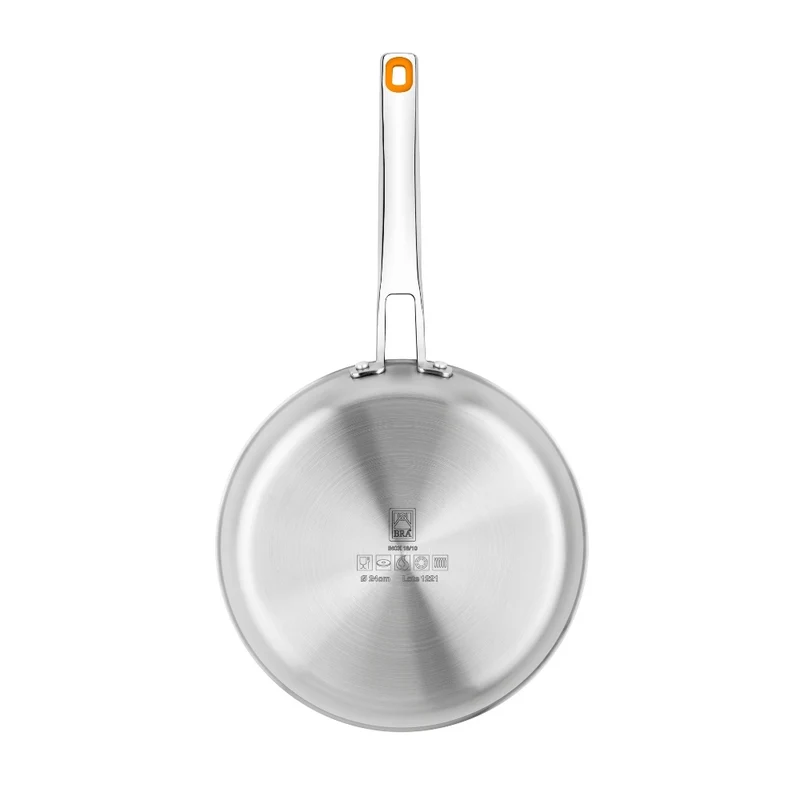 Set de sartén Efficient Orange y sartén Efficient Inox 20-24 cm