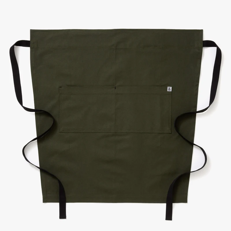 Olive Green Bistro Apron