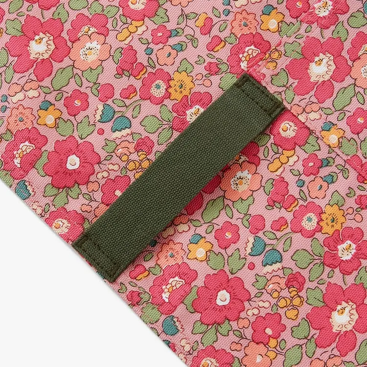 Made with Liberty Fabric Betsy Meadow Pink Cropped Essential Apron