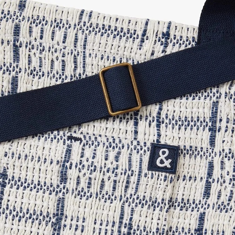 Loomed Blue Small Batch Essential Apron