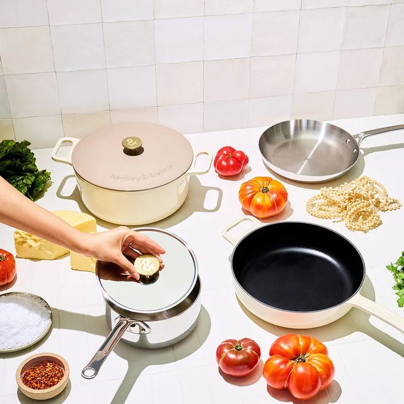 6-Piece Full Cookware Set - Enoki White