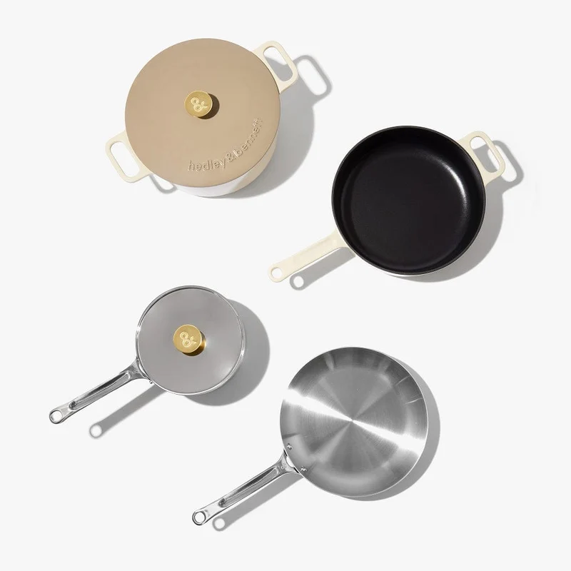 6-Piece Full Cookware Set - Enoki White