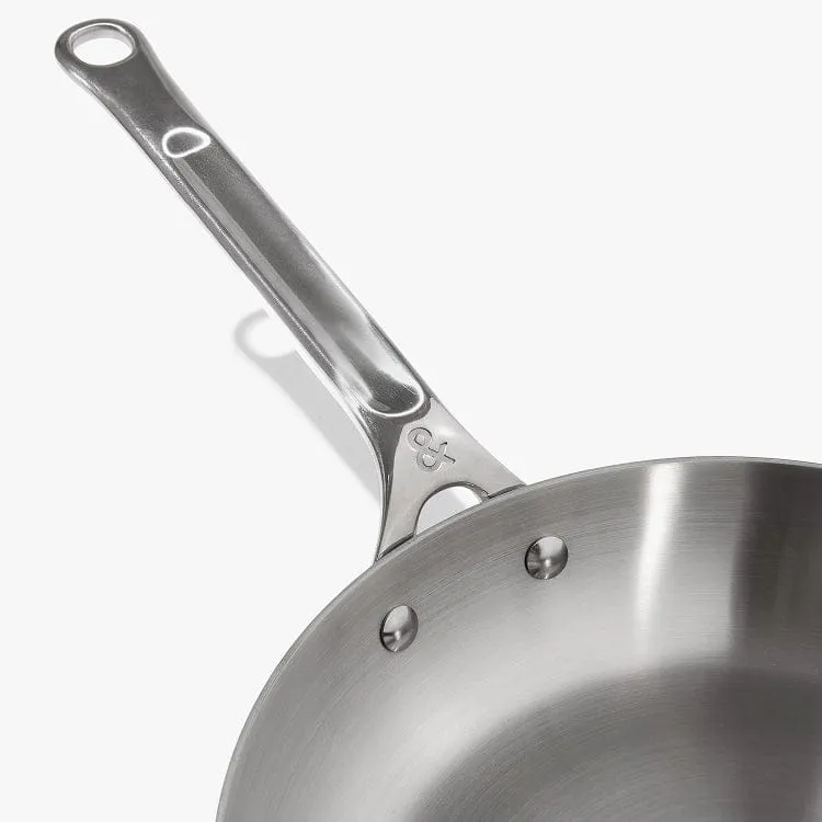 5-Ply Stainless Steel Fry Pan 10.5"