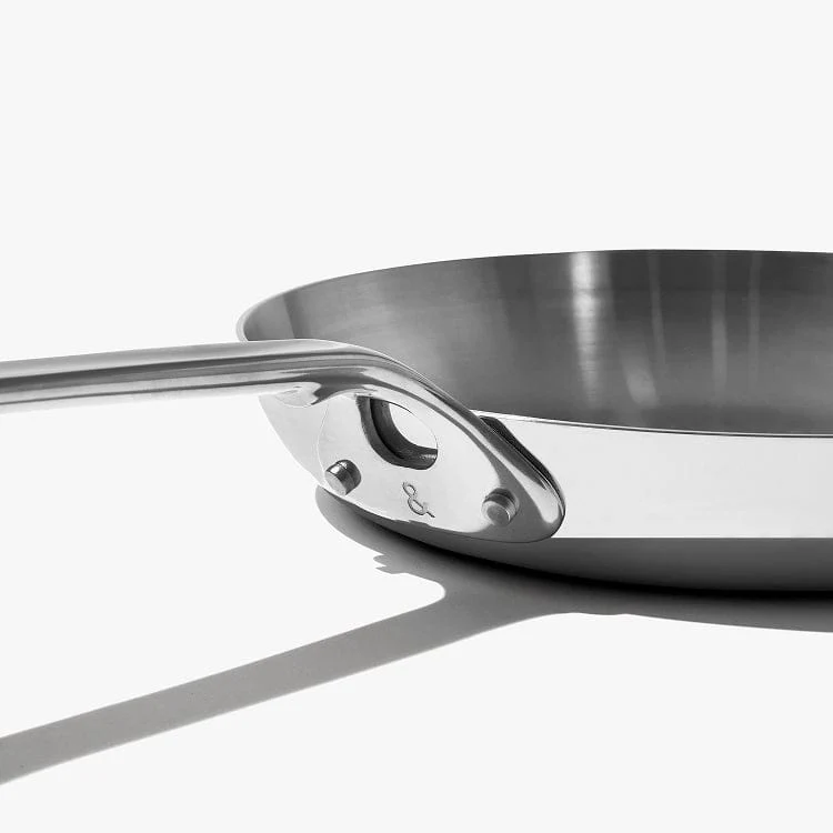 5-Ply Stainless Steel Fry Pan 10.5"