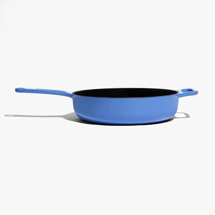 Enameled Cast Iron Skillet Pan - French Blue 11"