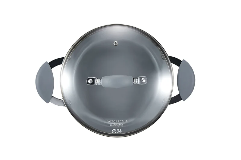 Casseruola 24 cm con coperchio