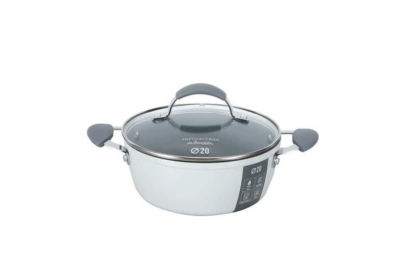 Casseruola 20 cm con coperchio