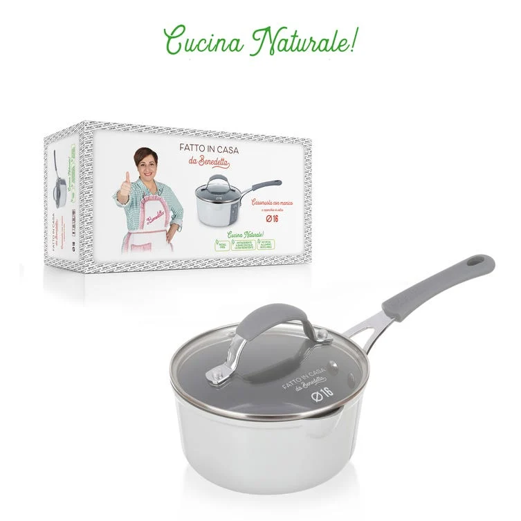 Casseruola 16 cm con coperchio