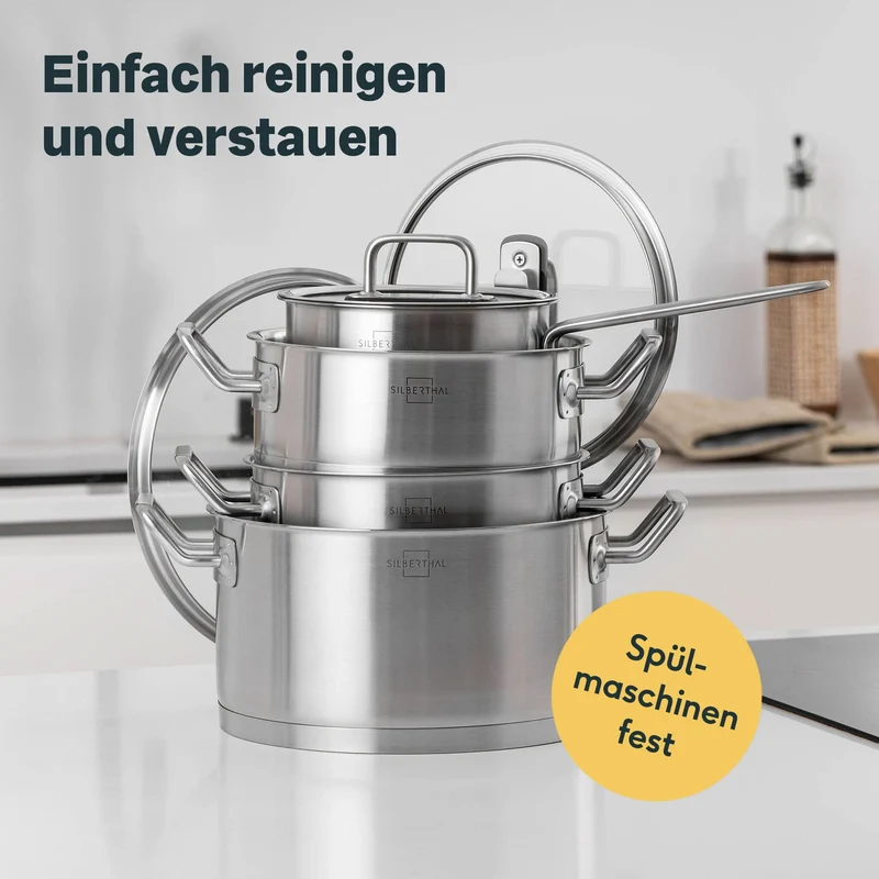 Pfannen & Topfset Beschichtet 11-teilig
