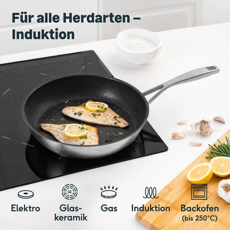 Pfannen 2er- Set - 20 + 28 cm - Beschichtet