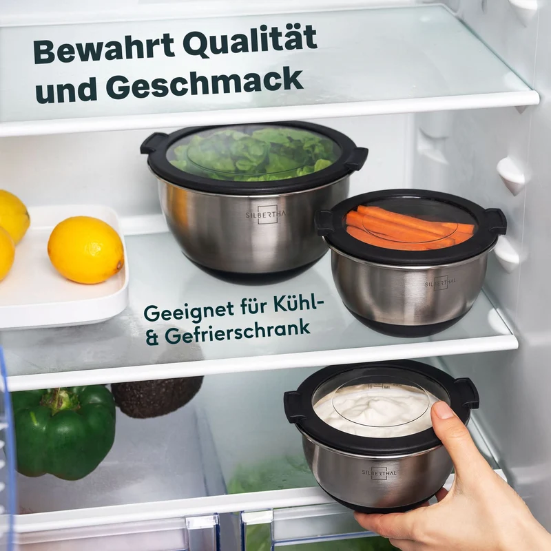 Edelstahlschüssel 3,8 Liter