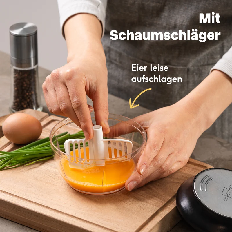 Manueller Zerkleinerer mit Seilzug