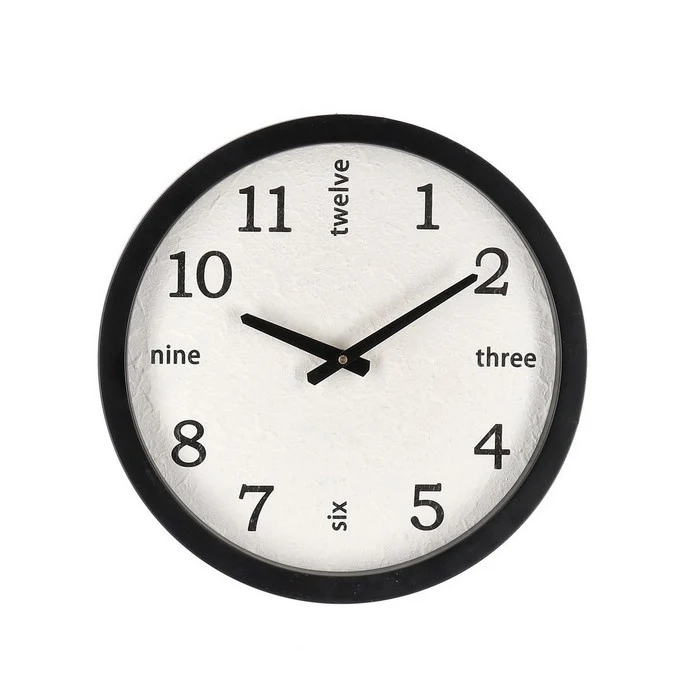 Orologio da parete contemporaneo 40 cm - Eklin