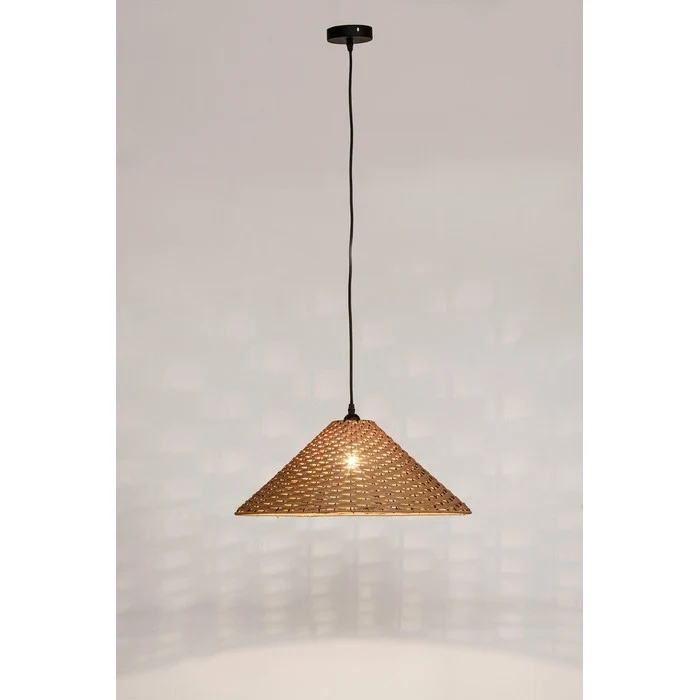 Lampadario tondo in rattan 50 cm - Gabon