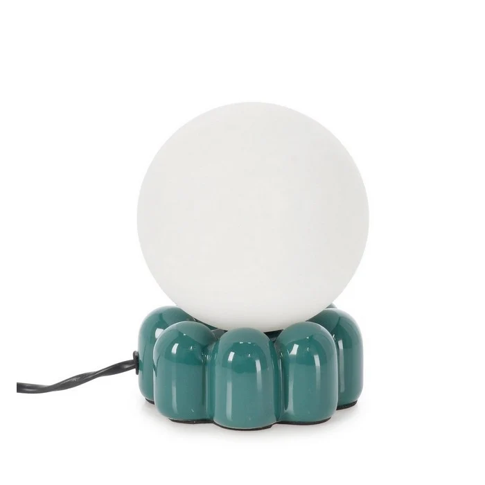 Lampada sferica da tavolo con base in ceramica 16 cm - Glym