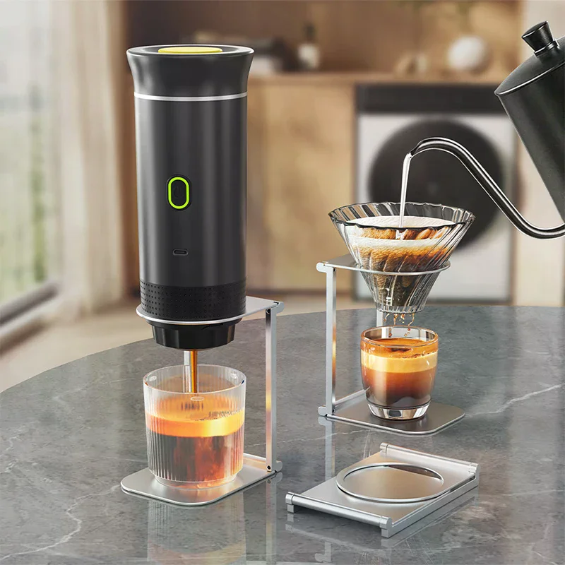 Coffee Maker Stand, Portable & Foldable Espresso Machine Stand, Office Coffee Stand With Base