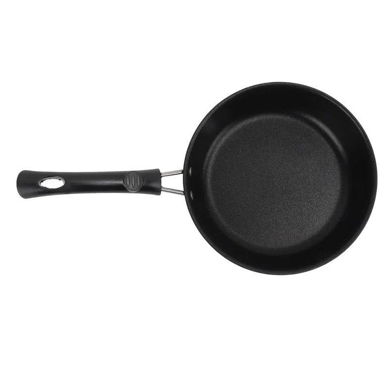 Frying Pan Skillet Light Smoke Frying Pan Professional Prevents Stick High Capacity Easy To Clean Heat Resistant for Home