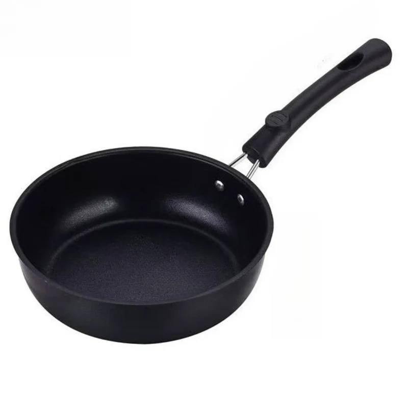Mini Frying Pan with Handle Portable Egg Omelet Skillet Pancake Steak Cooking Pan Durable for Home Camping Kitchen Supplies