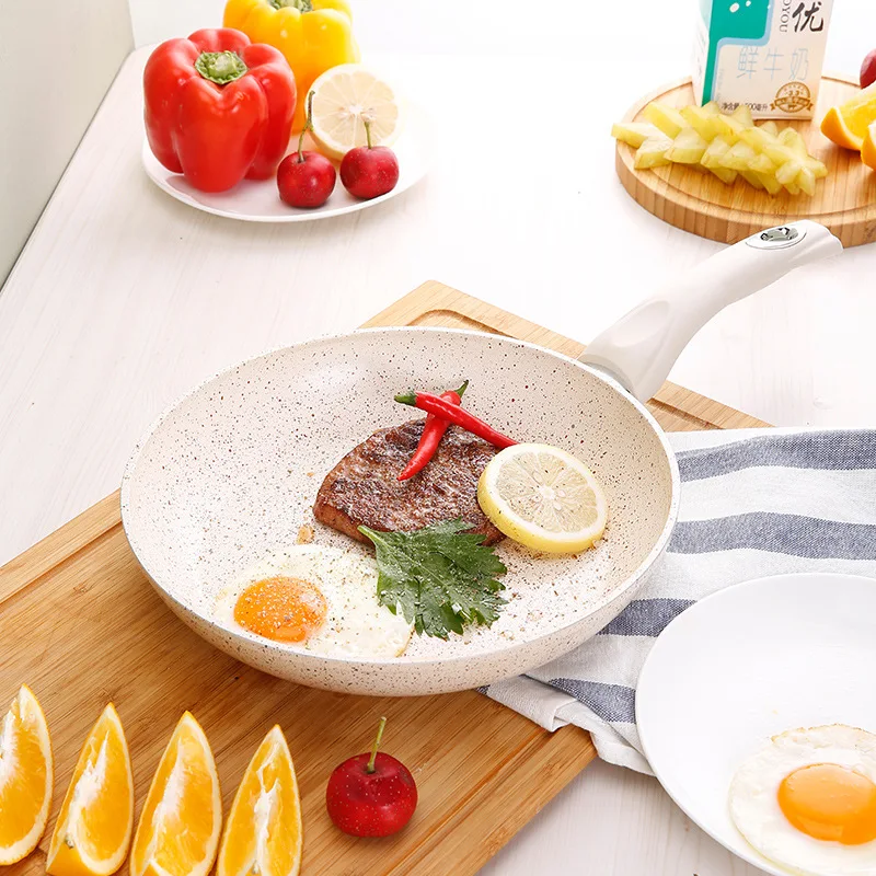 Chinese Maifanshi Pan Nonstick 20cm 24cm 28cm Egg Fry Pan