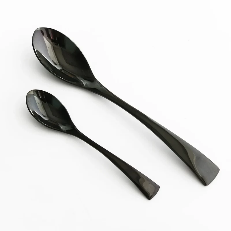 24Pcs/Set Stainless Steel Dinnerware Flatware Set Dinner Spoon Fork Knife Cutlery Set Tableware Set Service For 4 or 6