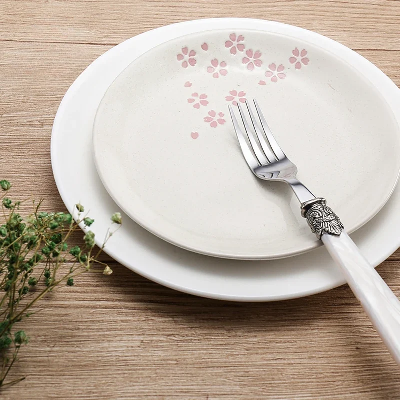 2024 New Stainless Steel Cutlery Flatware Set Wedding Spoon Fork Knife Dinnerware