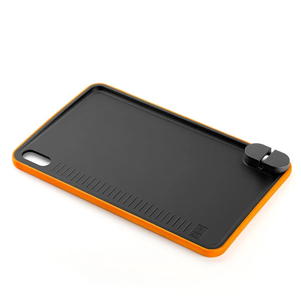 Set de 3 cuchillos Efficient con tabla para cortar