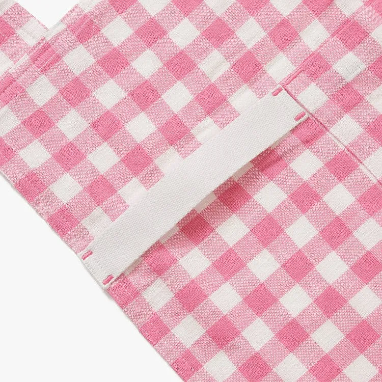 Pink Gingham Smock