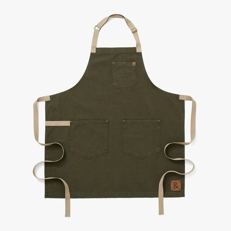 Mosswood Vintage Washed Essential Apron