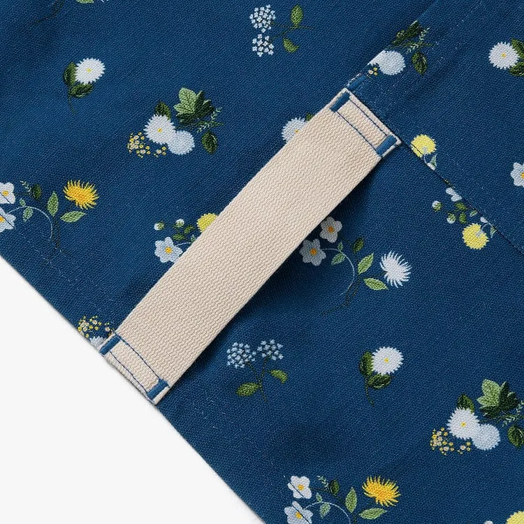 Rifle Paper Co. Sapphire Ditsy Dahlia Essential Apron