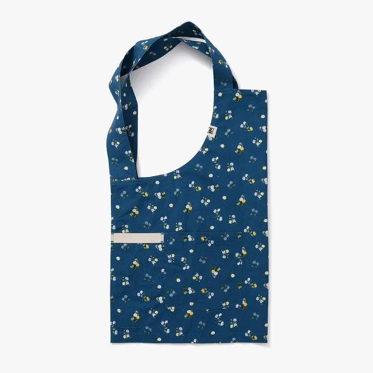 Rifle Paper Co. Sapphire Ditsy Dahlia Smock