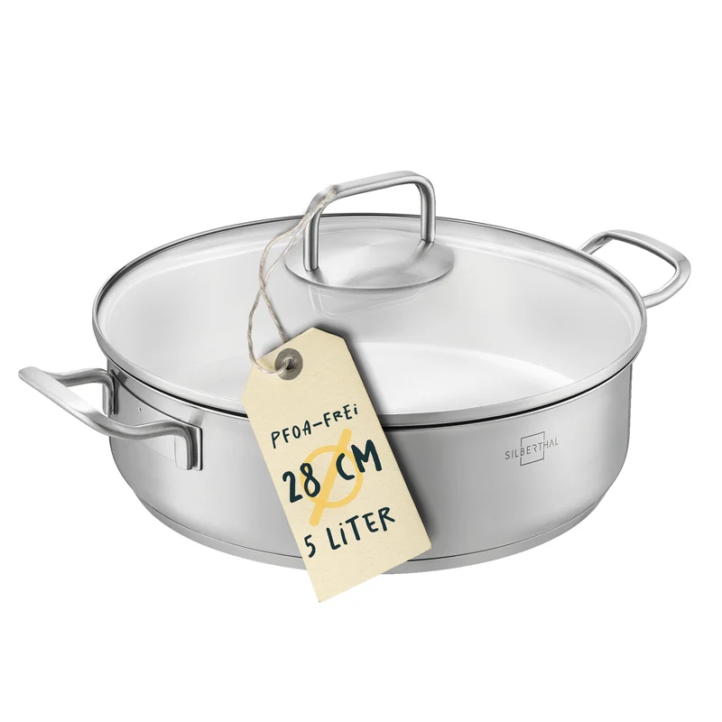 Servierpfanne Unbeschichtet 28 cm