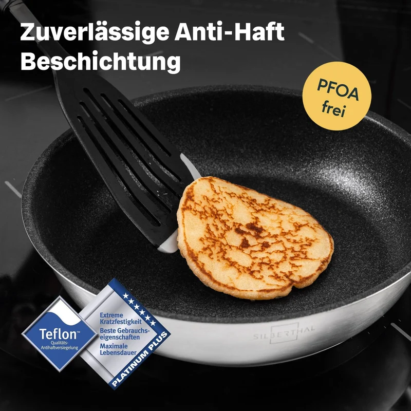 Pfanne 28 cm mit Deckel